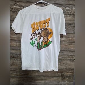 Spencer's White Howdy Cowboy T-Shirt
